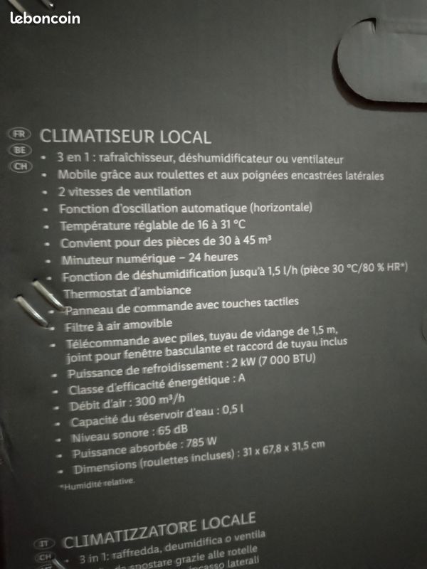 Climatisateur mobile (image 6)