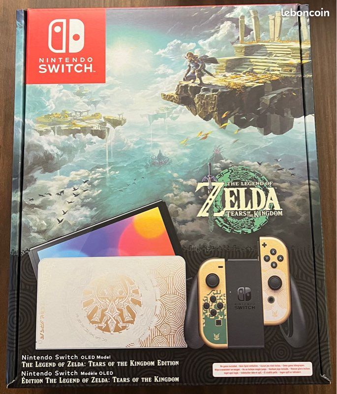 Nintendo Switch OLED The Legend of Zelda: Tears of the Kingdom (image 1)