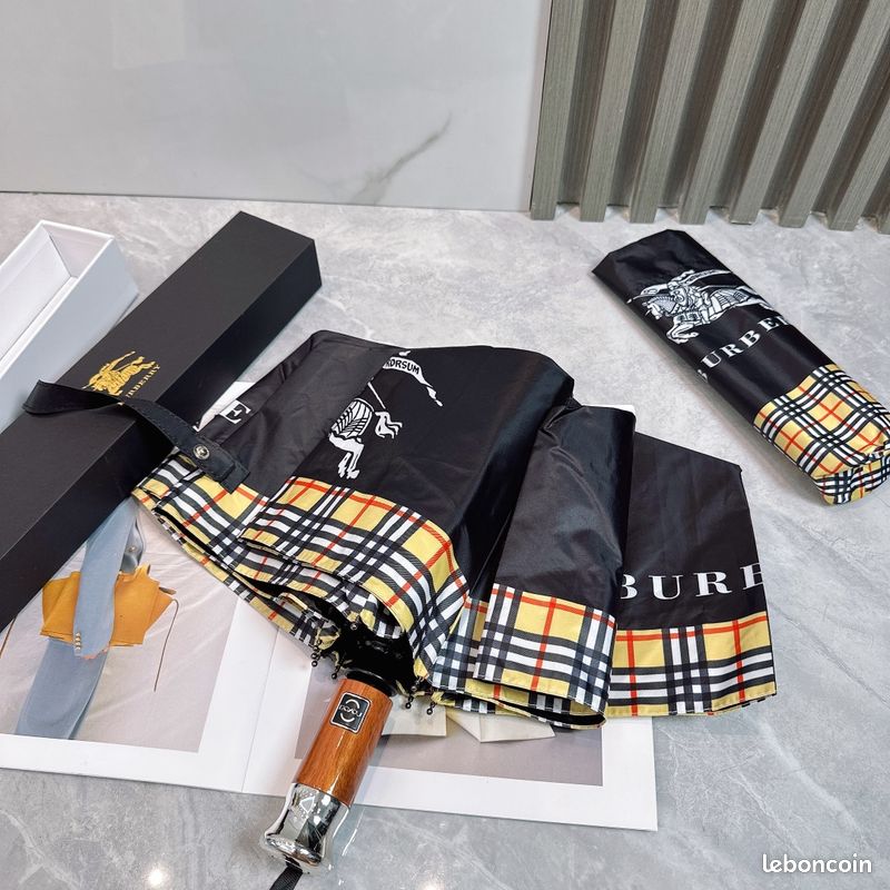 Parapluie pliant automatique Burberry (image 4)