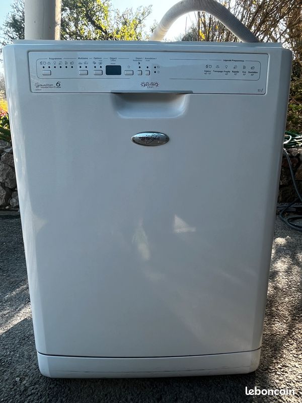Lave Vaisselle Whirlpool 6th Sense Programme Rapide