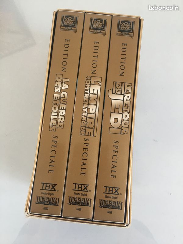 Coffret Collector 3 K7 VHS STAR WARS (image 4)