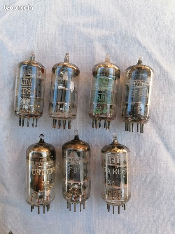 1883 (Valve) TUBE LAMPE TSF Testé 44-44/49ma (Métrix U61B