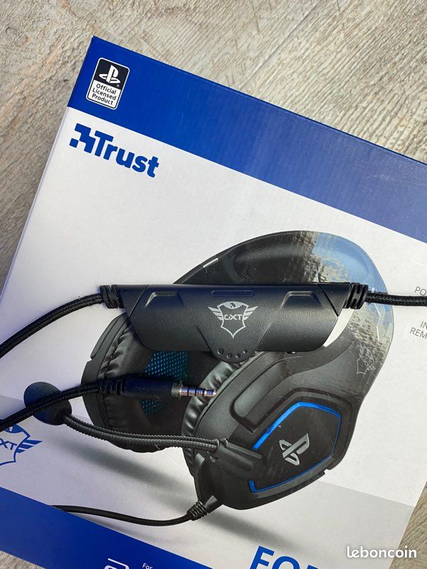 Casque micro filaire Gaming Noir Trust GXT 488 Forze pour PS4/PS5 (image 5)