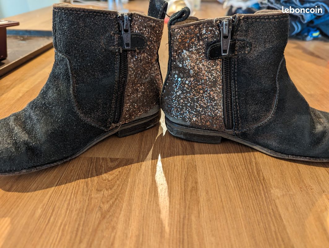 Bottines paillettes T30 (image 3)