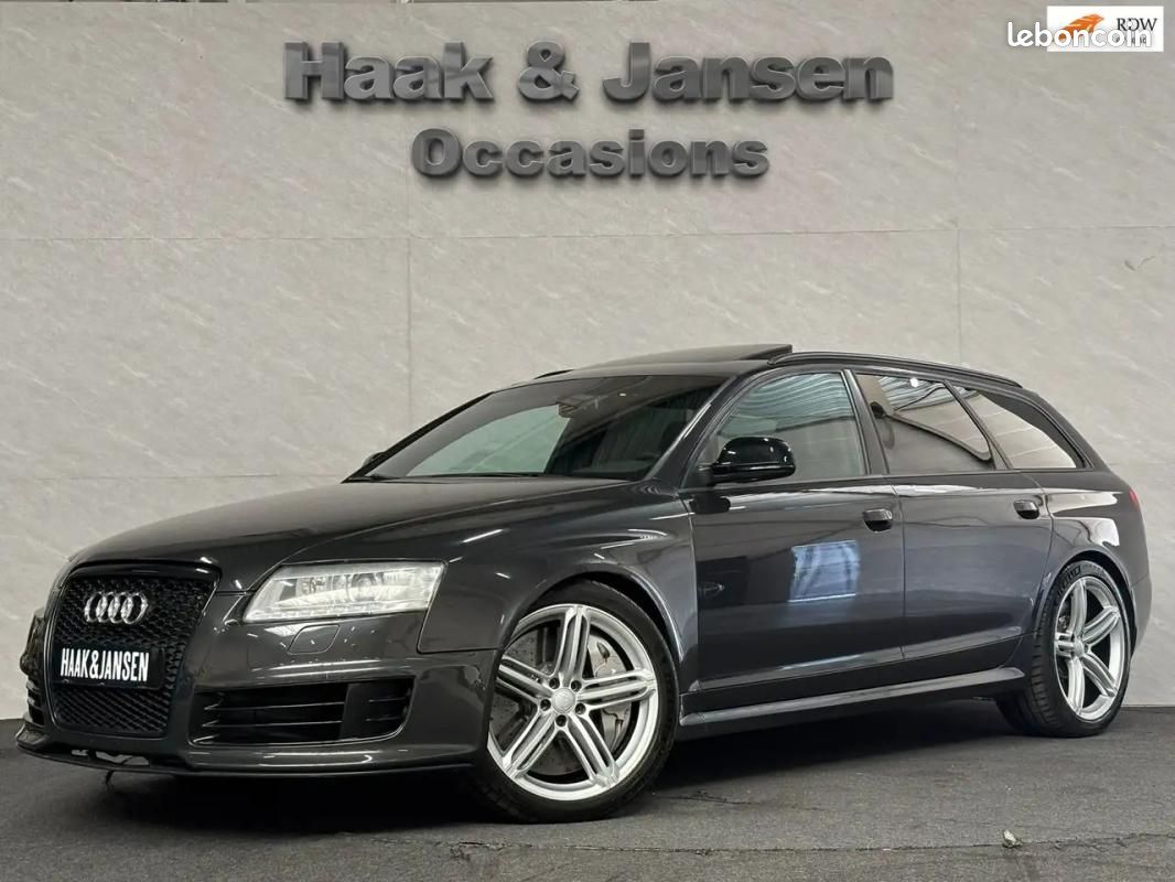 Audi RS6 5.0 TFSI 581 ch 4X4 BVA - FREINS CERAMIQUES TOIT PANORAMIQUE OUVRANT CAMERA DE RECUL (image 1)