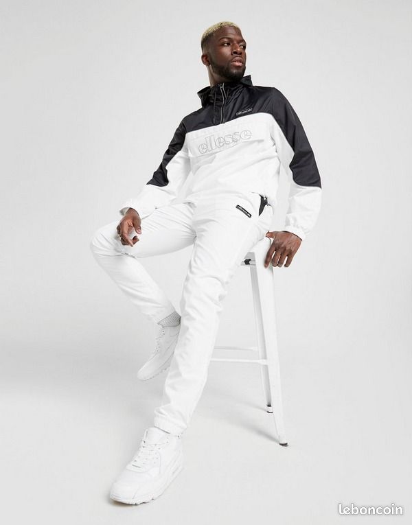 Ensemble ellesse noir et blanc très bonne état (image 1)