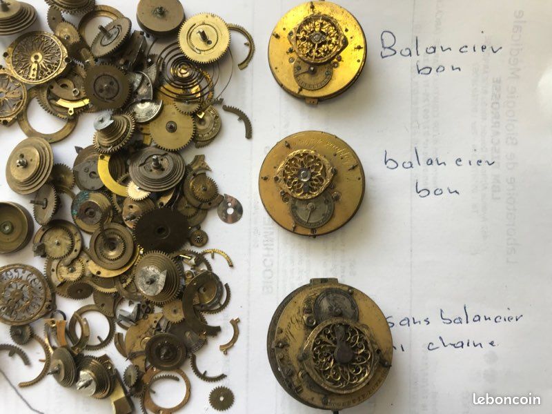 ANCIENNE ROUE Pour MONTRE A COQ