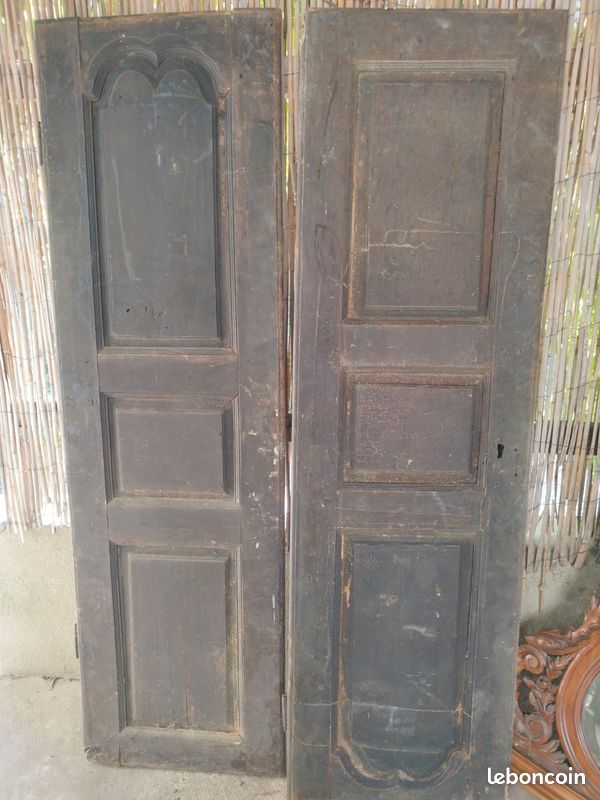 2 portes bois massif (image 1)