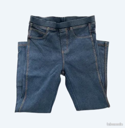 Jegging legging en jean marque Zara taille 6 ans excellent état (image 1)