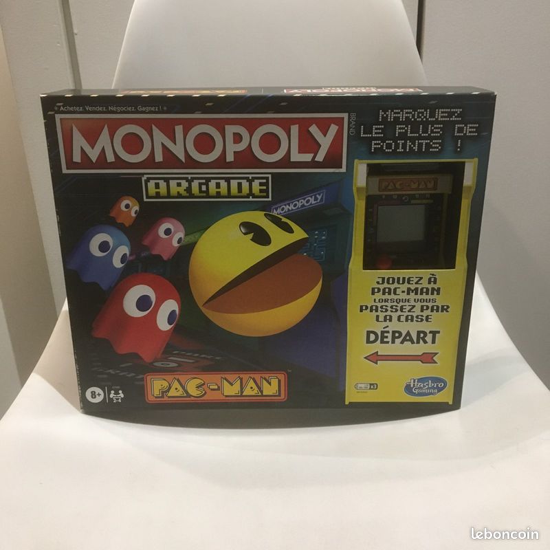 Monopoly Arcade Pacman Jeu Monopoly Pac-Man Jeux Jouets