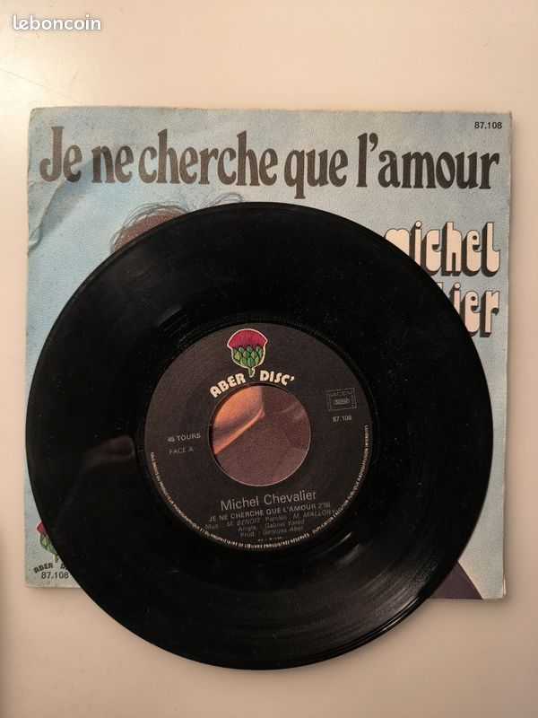 Vinyle 45t Michel Chevalier (image 4)