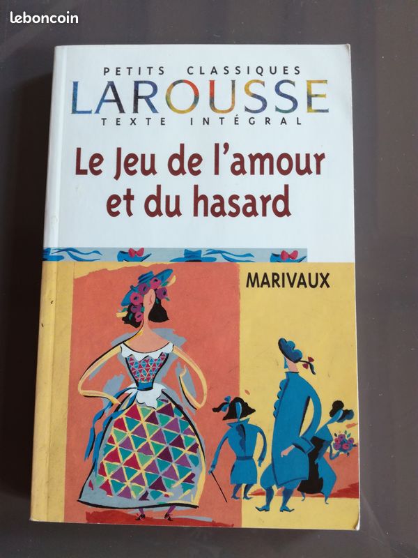 MARIVAUX Le jeu de l'amour et du hasard (image 1)