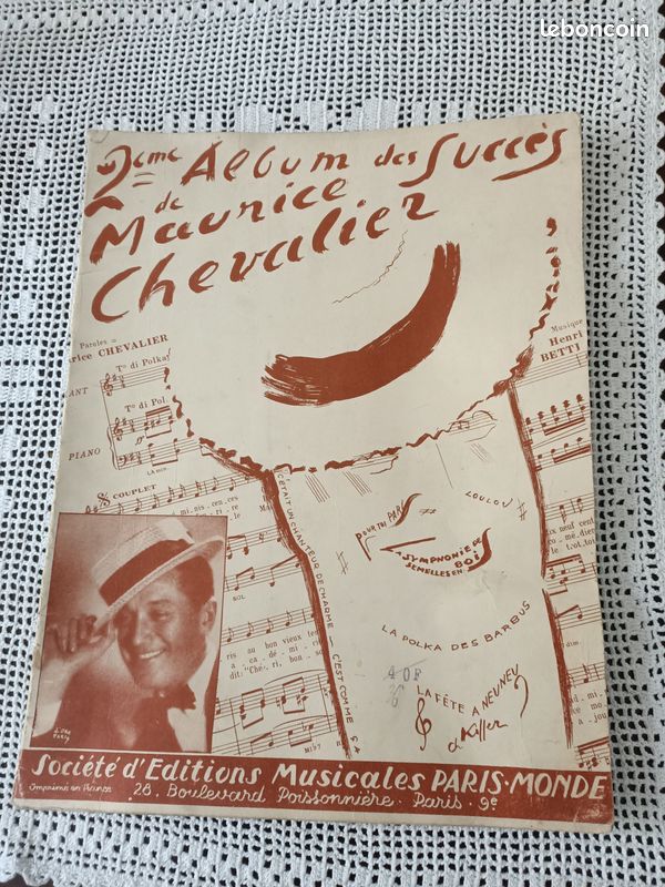 2ème album des succès de Maurice CHEVALIER (image 1)