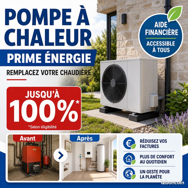PAC air eau avec financement (image 1)
