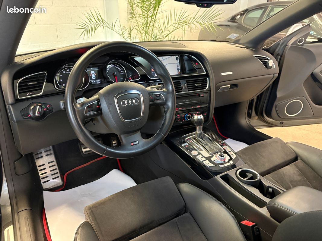 Audi RS5 Coupé V8 4.2 FSI 450 Ch Quattro Boite STronic7 "B8" Toit Pano/Rotor20P/Hifi B&O/Gris Daytona/Carplay (image 6)