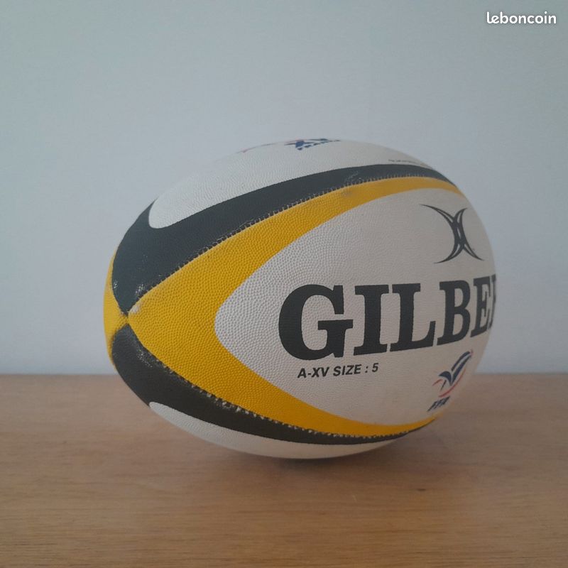 Rugby : Ballon XV de France Gilbert ( taille 5 ) (image 3)