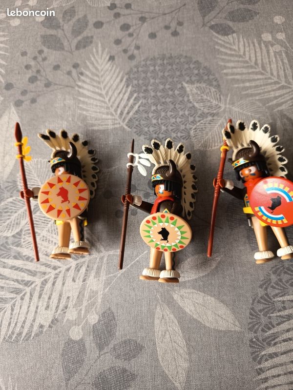 Lot de 3 indiens année 90 (image 2)