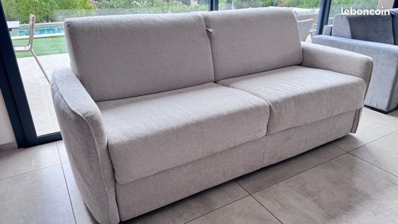Canapé lit rapido 160 matelas 17cm livraison possible (image 7)