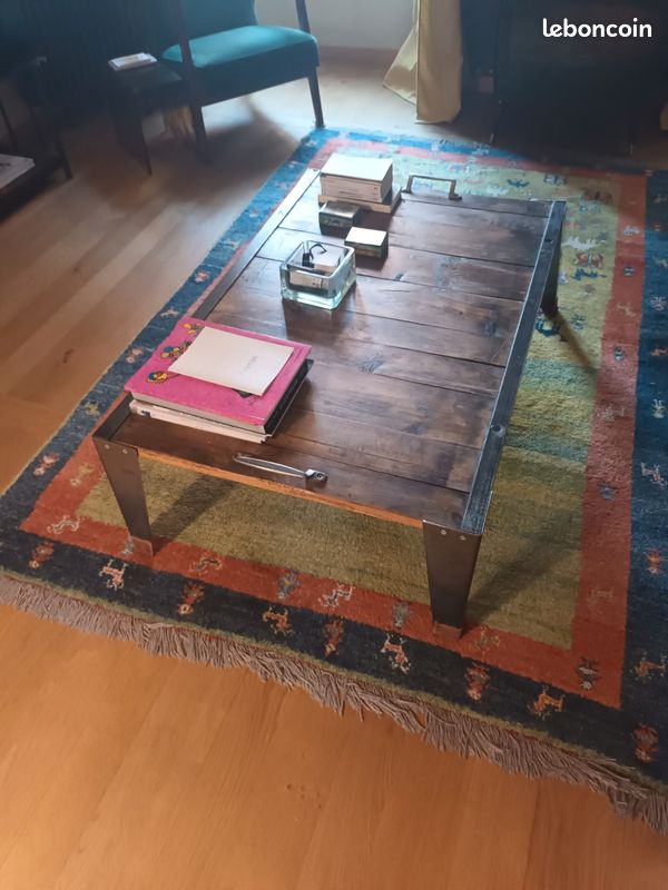 Table basse indus (image 1)