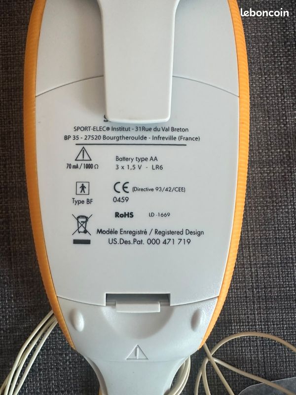 Électrostimulateur Musculaire Sport-Elec Body Beautiful + Ceinture » (image 6)