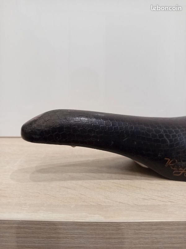 SELLE DE VÉLO DE ROUTE VINTAGE SAN MARCO REGAL GIRARDI CUIR