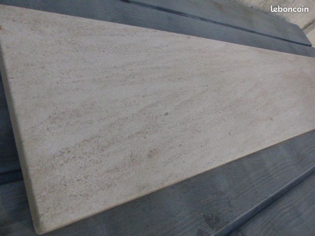 Belle grande dalle / plaque de pierre naturelle (L = 105 cm / épaisseur = 3 cm) (image 2)