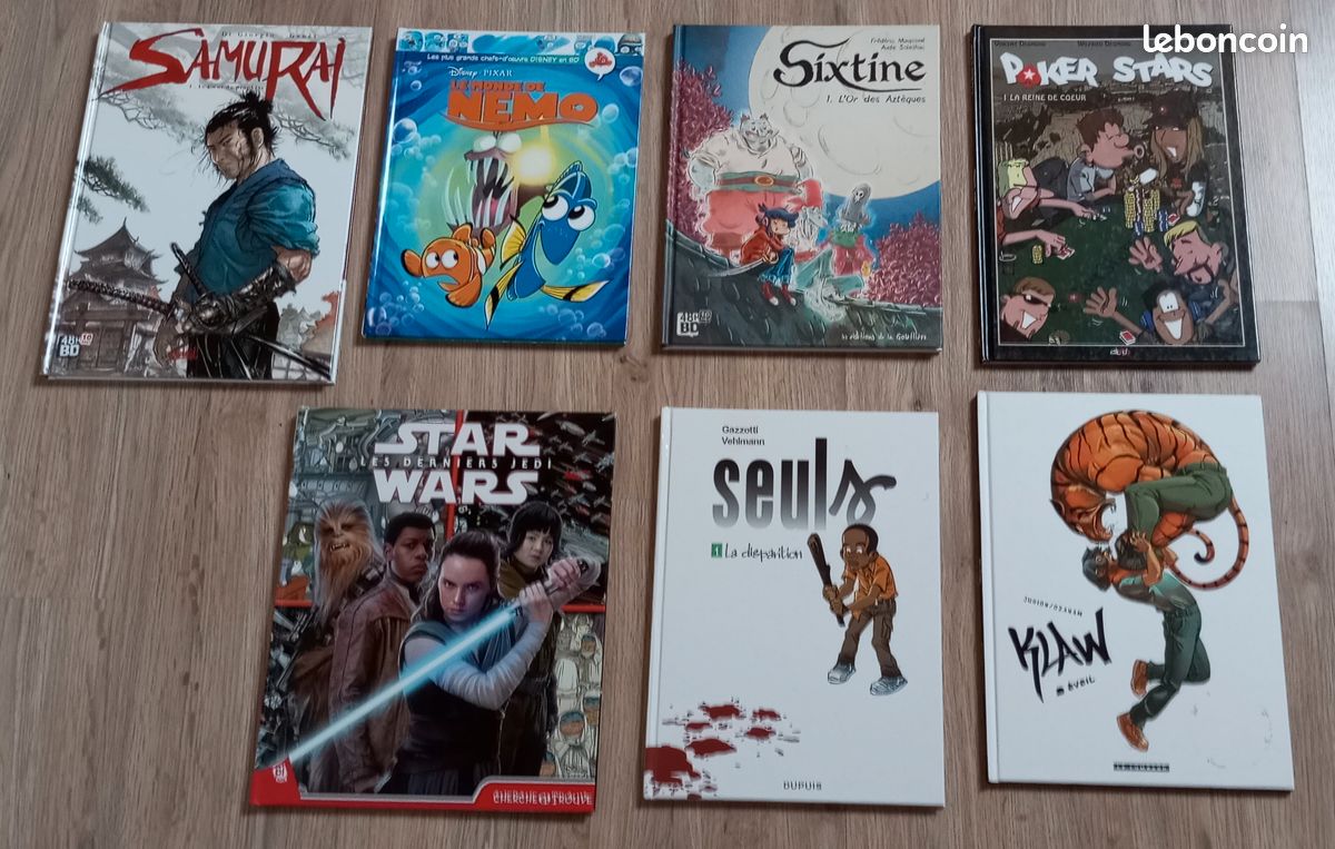 Comic Concept Lot De 10 Boîtes à Bandes Dessinées (longues
