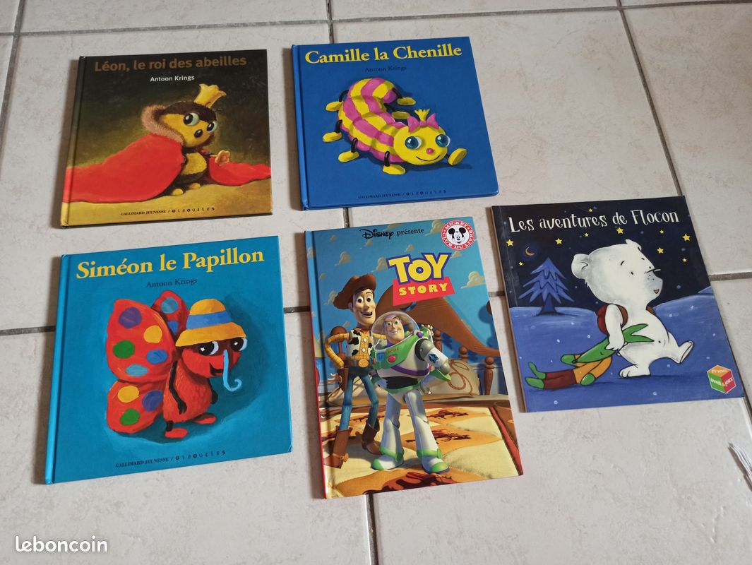 Lot de 3 livres « Drôles de petites bêtes » de Antoon Krings (image 1)