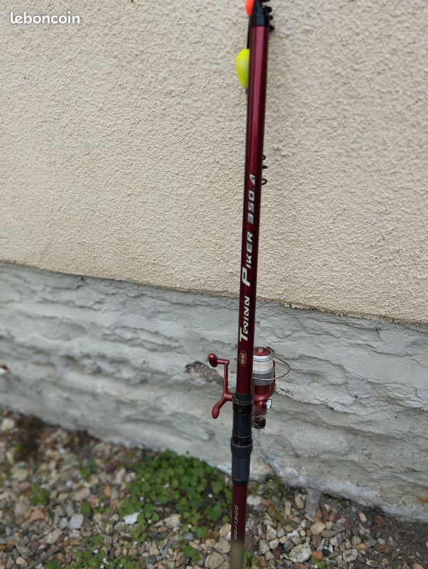 Canne a peche avec moulinet (image 1)