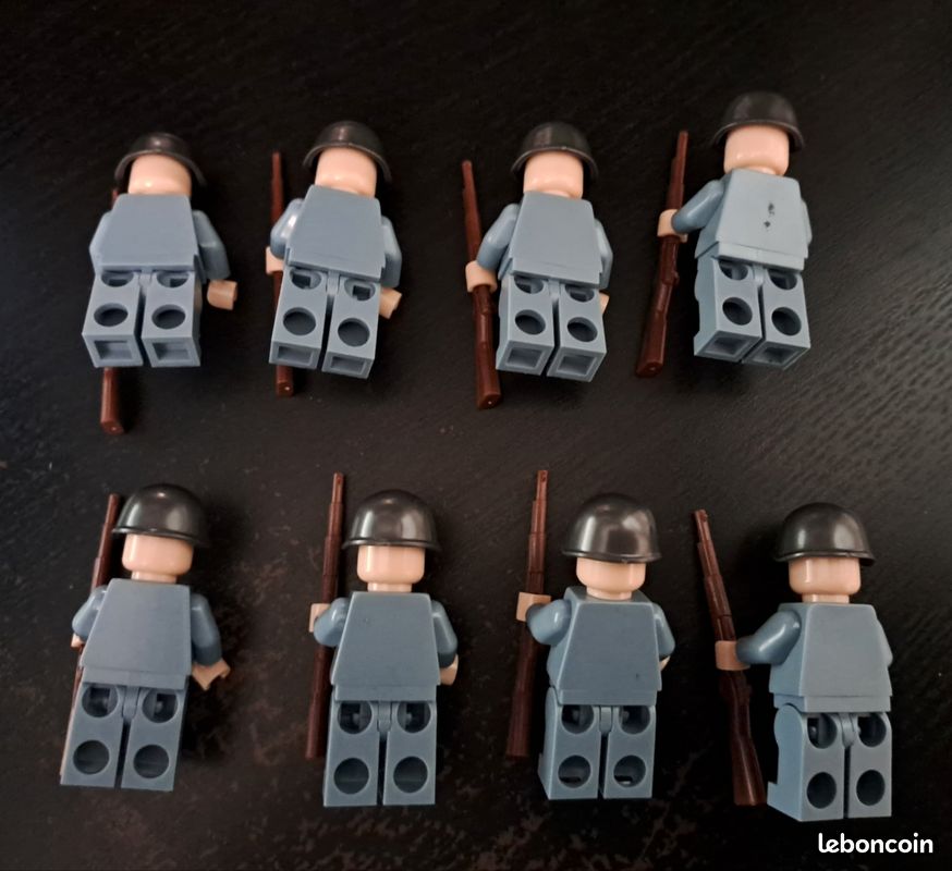 Lbcv 8 Soldats Italiens WW2 – block de construction (image 2)