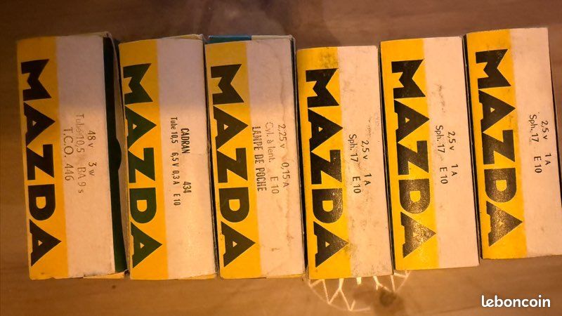 Lampe De Projection MAZDA MAZDAPHONA - 6V 5A - BA 21 S - Neuve