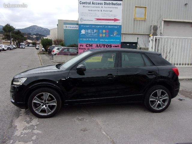 Audi q2 1.4 TSI 150 COD S-LINE 3/17 france 140mkm 1°m gps/ja18/camera+radars/CHASSIS+SIEGES+VOL SPORT/XENONS+LEDS/ROUE SECOUR/factures entretien (image 2)