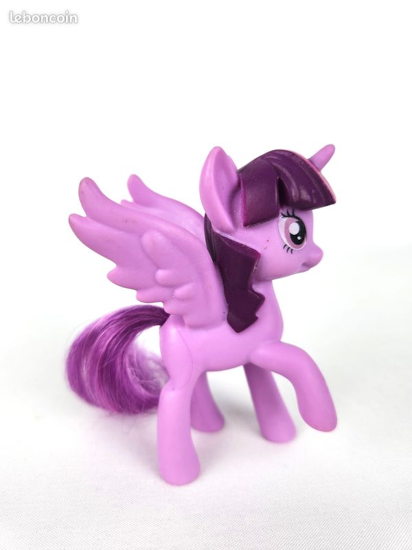 My Little Pony MLP McDonalds Poney Twilight Sparkle Violet Happy