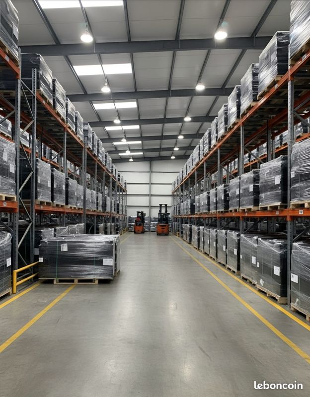 Déstockage clôture panneaux rigides en stock gris anthracite 7016 (image 3)