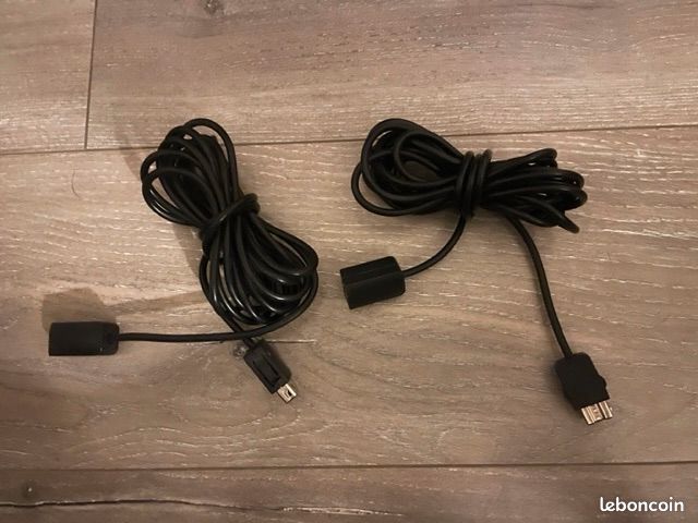 Lot de 2 rallonges pour manette de console de jeux video (image 1)
