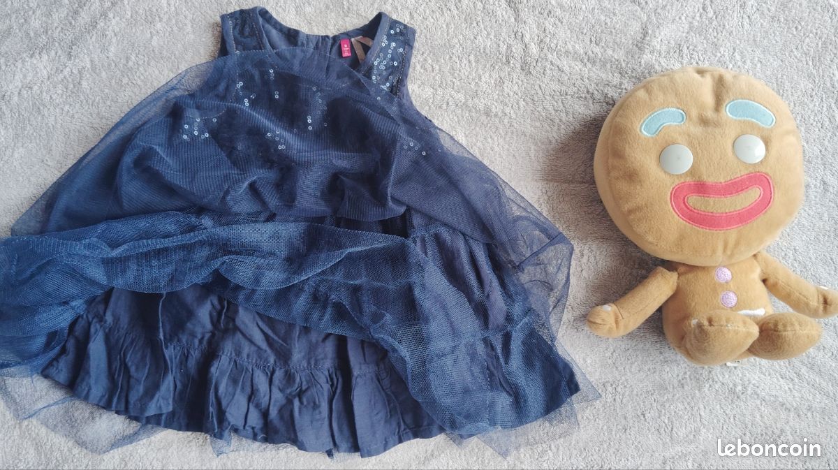Robe de soirée bébé 9 mois Réveillon Noël Jour de l'an (image 3)
