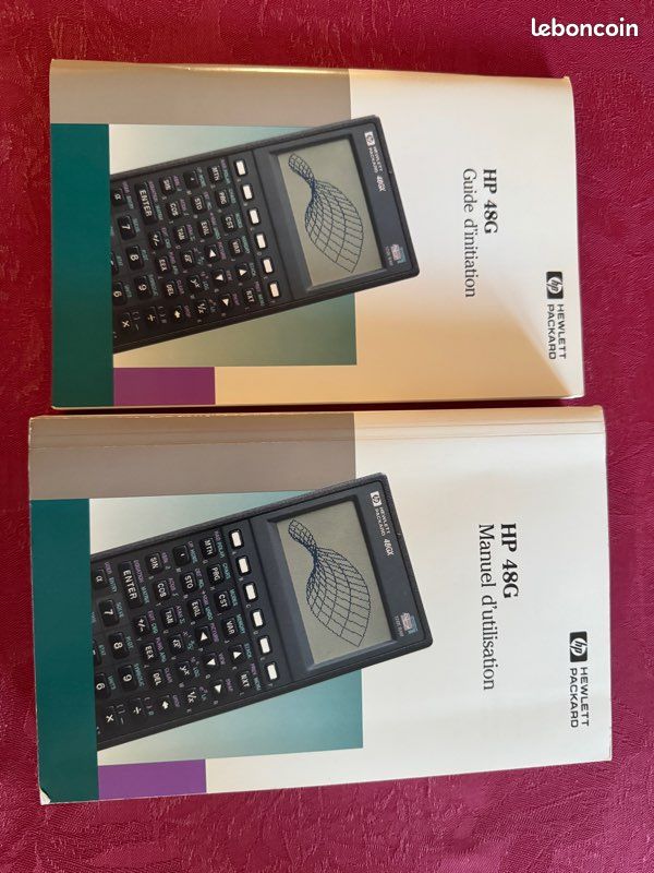 Calculatrice Scientifique Hewlett Packard HP 48S – Graphique & Pile – Bon état