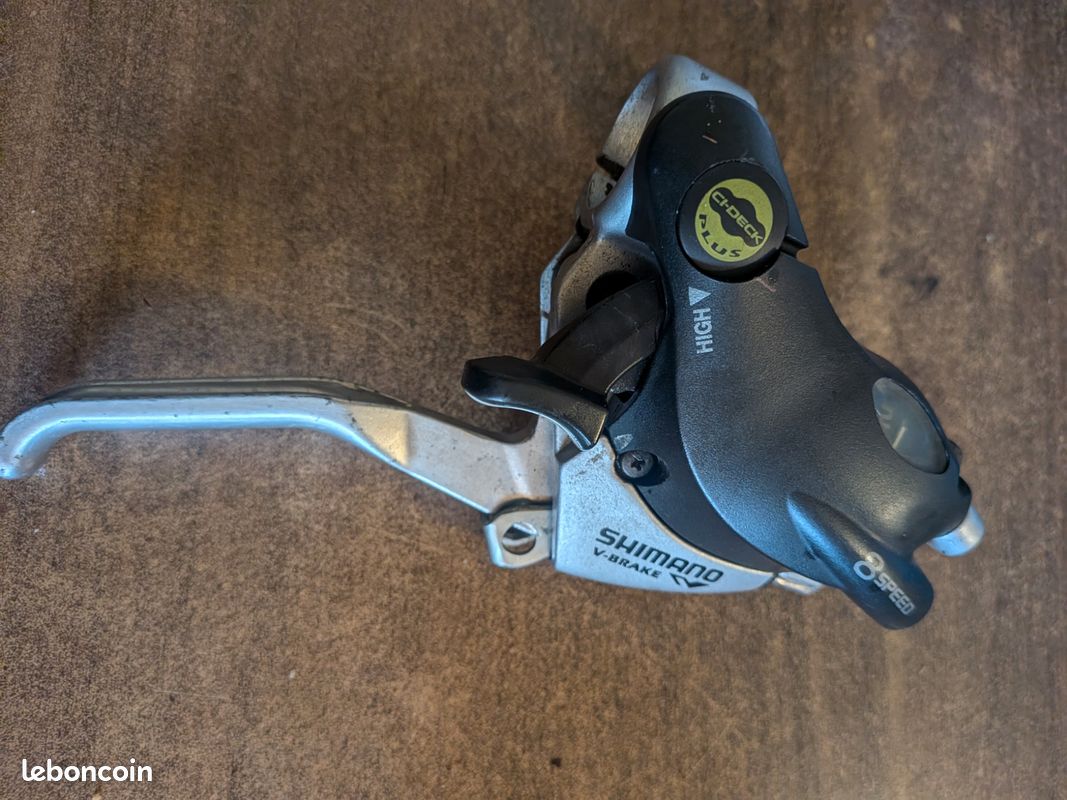 BESNIN Manette Frein + Shifter Vélo 3x7/3x8 Vitesses - Levier Combiné Frein Vitesse Pour VTT VTC