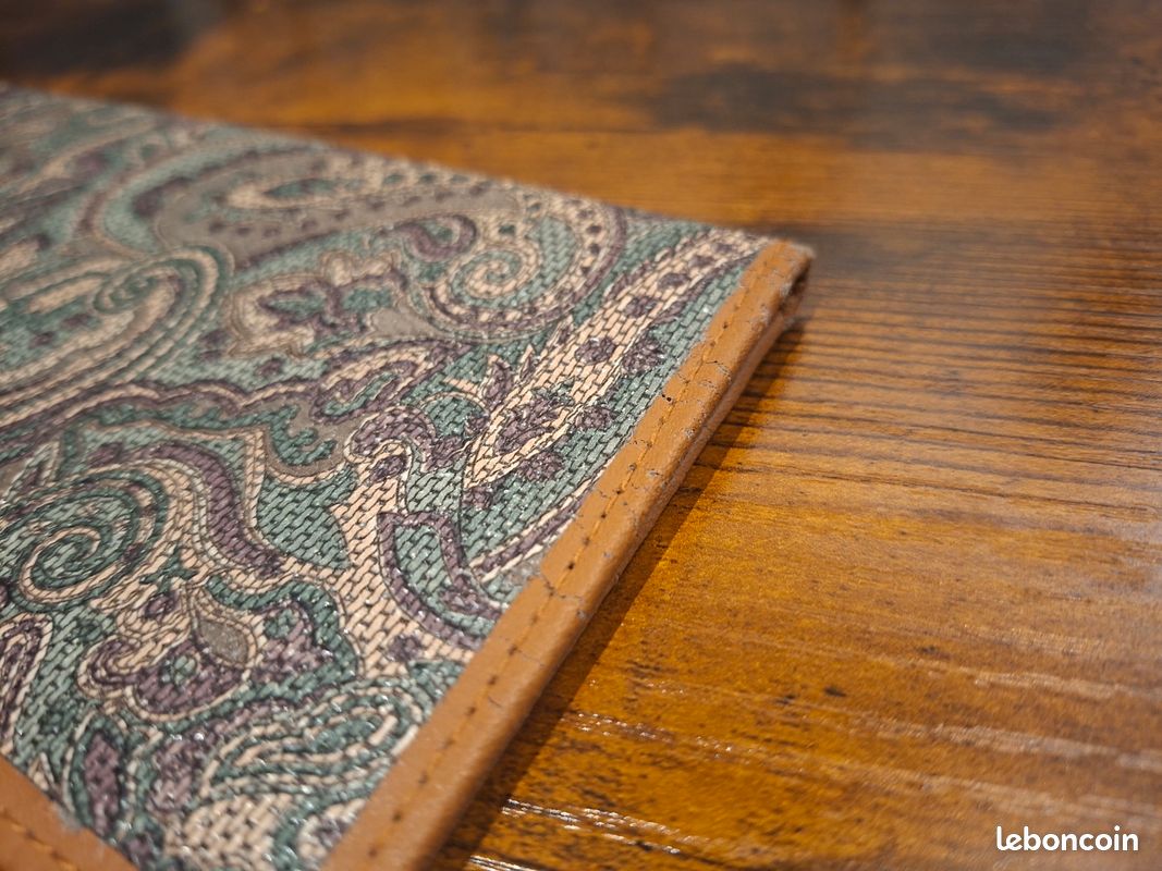 Porte feuille cuir vintage (image 3)