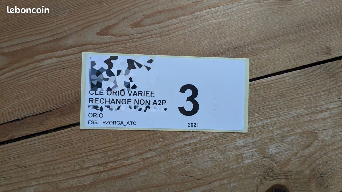 Serrure cylindre Fichet modèle Orio + 5 clés (image 7)