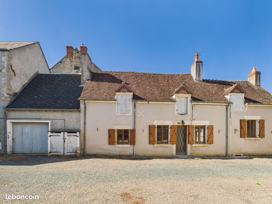 Maison 3 pièces 61 m² · à Mesves-sur-Loire · 61 m² · 59 000 €