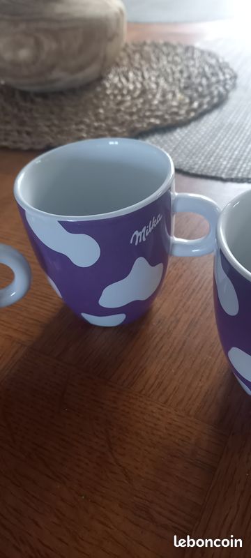 Lot 3 mugs Milka en bon état (image 2)
