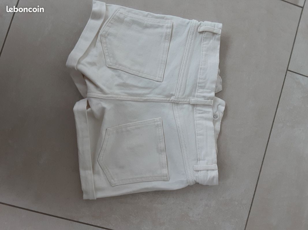 Short Jennyfer En Jean - Taille 34 (XS) Bleu, Occasion Très Bon état