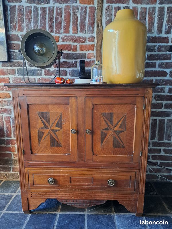 ARMOIRE basse 2 portes (image 1)