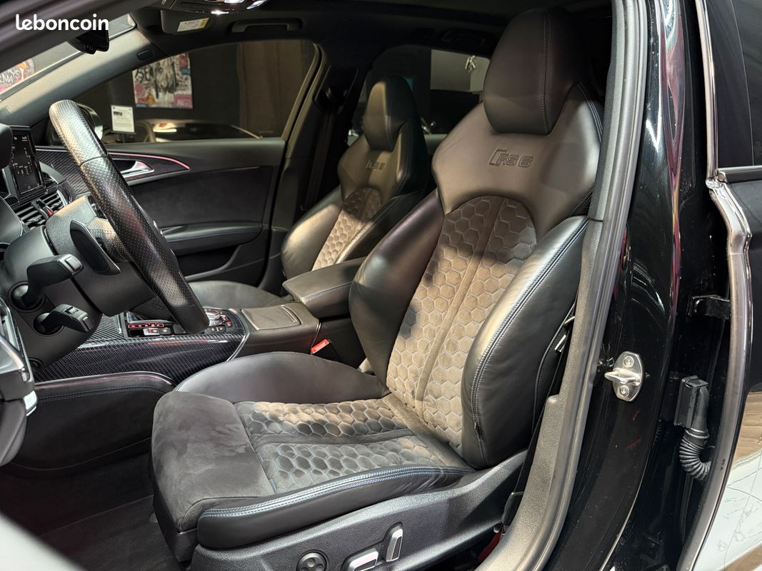 AUDI RS6 C7 AVANT PERFORMANCE 4.0 TFSi V8 605cv QUATTRO TIPTRONIC | BOSE | TOIT OUVRANT | 989 euros/mois (image 8)