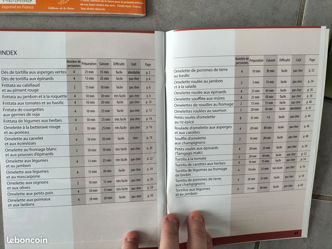 3 livres de recettes de cuisine (image 3)