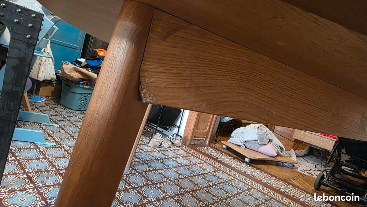 Table à manger Quilda La Redoute Intérieurs - chêne 6 pers (image 7)