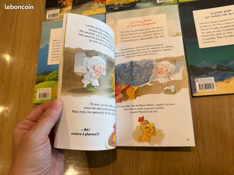 Lot de 7 livres Les P'tites Poules (image 4)