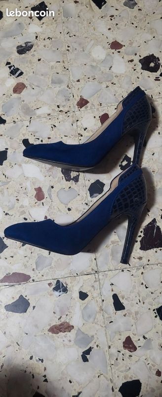 Paire de talons 10 cm taille 37 (image 6)