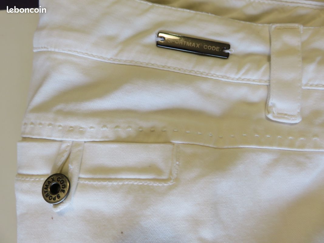 MAXMARA- SPORTMAX - Luxe- Pantacourt - Neuf avec étiquette - T36/38 (image 5)